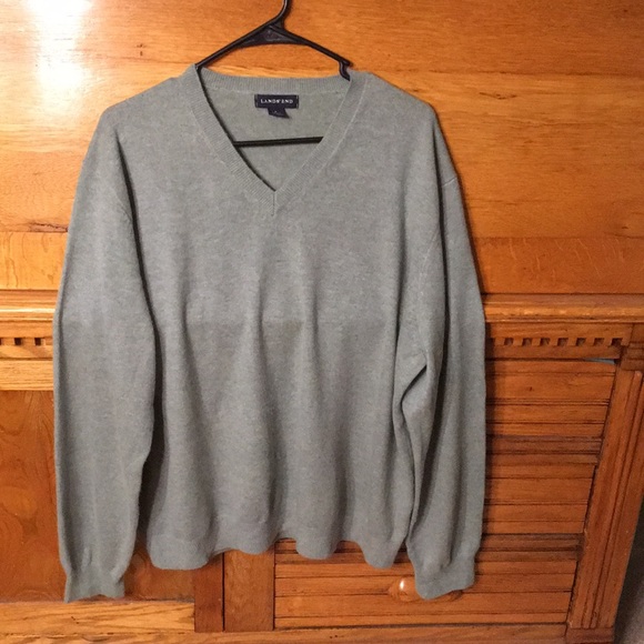 Lands' End Other - Lands End Cashmere V-Neck Sweater